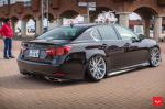Lexus GS350 X Work on Vossen Wheels (VFS1) 2017 года (JP)